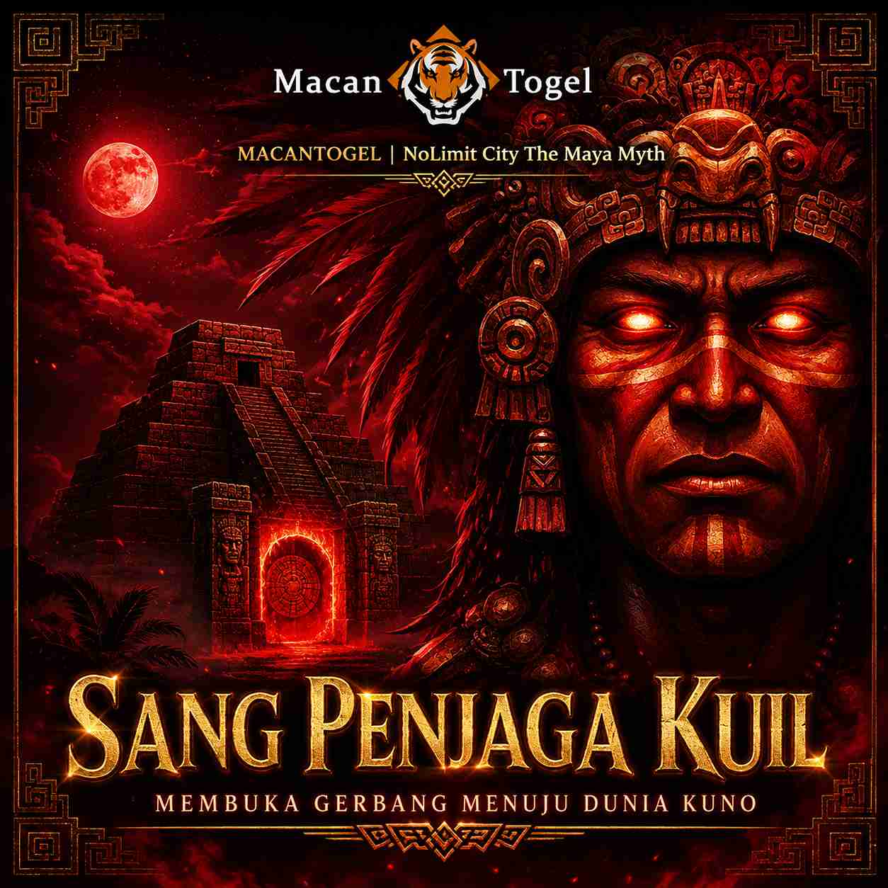 Flaming God Baphomet di MACANTOGEL